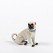Meissen, ' Sitzender Mops'