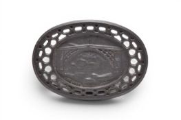 Coalbrookdale: A limited edition cast iron 'Ironbridge' trivet, 2017, made in the last melt
