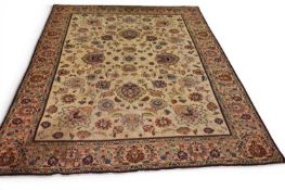 A Persian Tabriz carpet