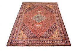 A central Persian Kashan carpet