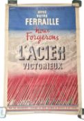 Two French propaganda posters - WW1 & WW2