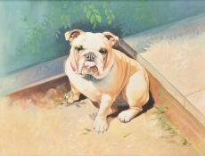 Dog Portraiture (contemporary) A Bulldog