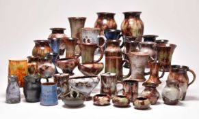 A large collection of Ewenny pottery, 20th century