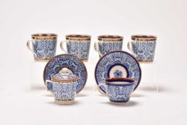 A small collection of Worcester 'Royal Lily' porcelain, 18th/early 19th century