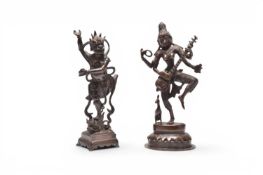 Two early 20th century Asian bronze figures