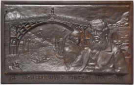 Coalbrookdale : a commemorative cast iron plaque, 2017