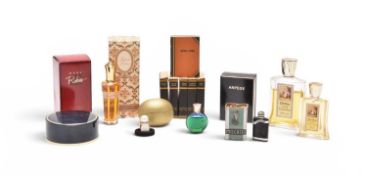 A collection of vintage perfumes