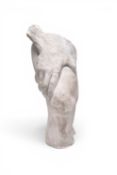 Lorenzo Giuntini (circa 1843-1920) Anatomical cast of a male's hand on a thigh