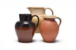 Three jugs including an example by Martin Home (1945-2022)