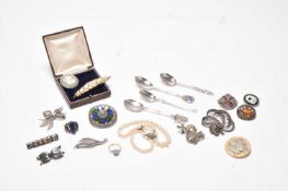 A collection of costume jewellery