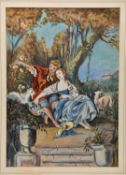 Donato Forte (20th century) Two Scenes after François Boucher (2)