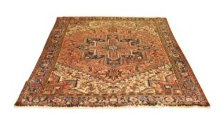 A Persian Heriz Carpet