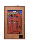 An early 1970s Bell-Fruit Cascade coin-drop arcade game