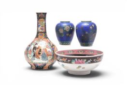 An assembled group of Japanese porcelain