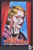 Stefano DM (Italian, Contemporary) Mrs Doubtfire