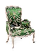 Zierliches Barock-Fauteuil