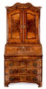 Sächsischer Schreibschrank à deux corps