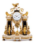 Grosse Empire-Portaluhr