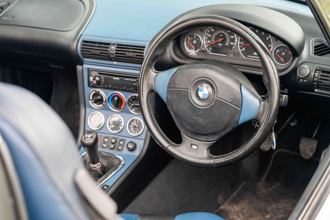 1999 BMW Z3M Finished in the very rare colour of Alpine White and accompanied by a comprehensive ser - Image 21 of 45