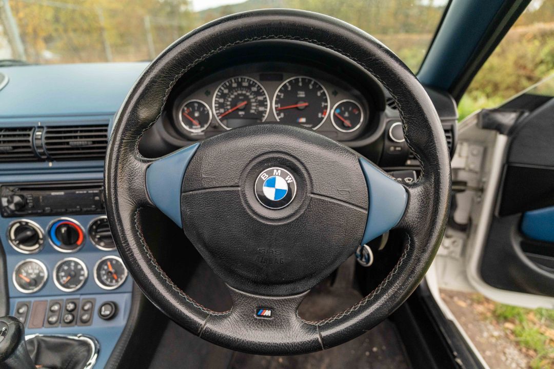 1999 BMW Z3M Finished in the very rare colour of Alpine White and accompanied by a comprehensive ser - Image 22 of 45