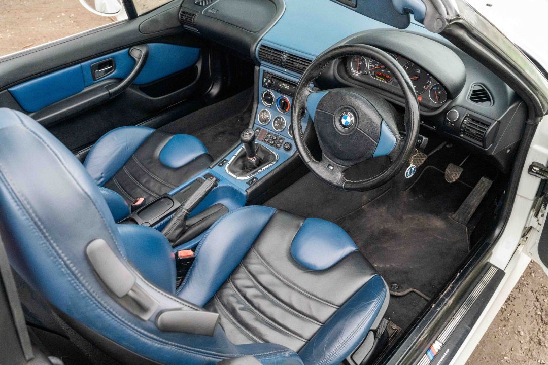 1999 BMW Z3M Finished in the very rare colour of Alpine White and accompanied by a comprehensive ser - Image 27 of 45
