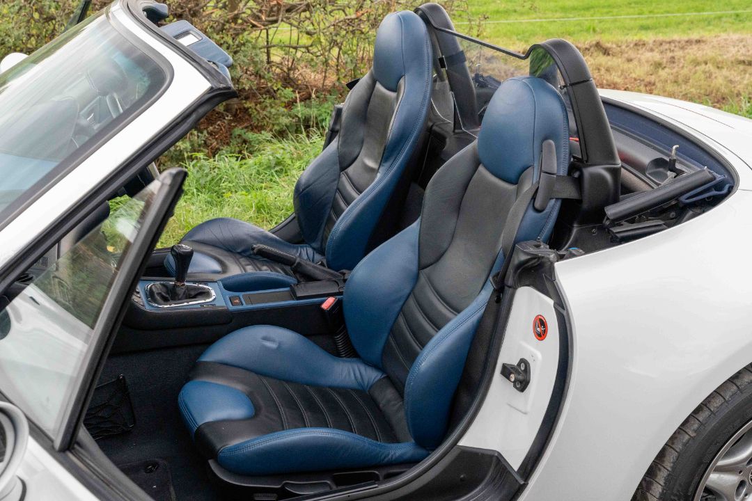 1999 BMW Z3M Finished in the very rare colour of Alpine White and accompanied by a comprehensive ser - Image 30 of 45