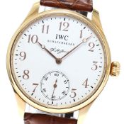Pre-owned IWC Schaffhausen IW544201 Portuguese Series F.A. Jones K18PG Limited Edition of 1000 Piece