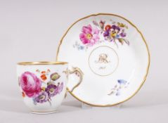 Tasse mit Untertasse, KPM Berlin, um 1916/17 