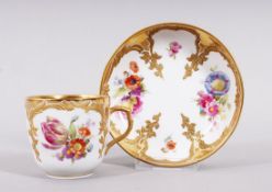 Prunktasse mit Untertasse, KPM Berlin, um 1913/14 