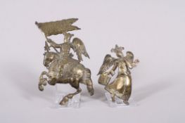 Zwei Relief-Engel, wohl süddeutsch, 17./18.Jh. 