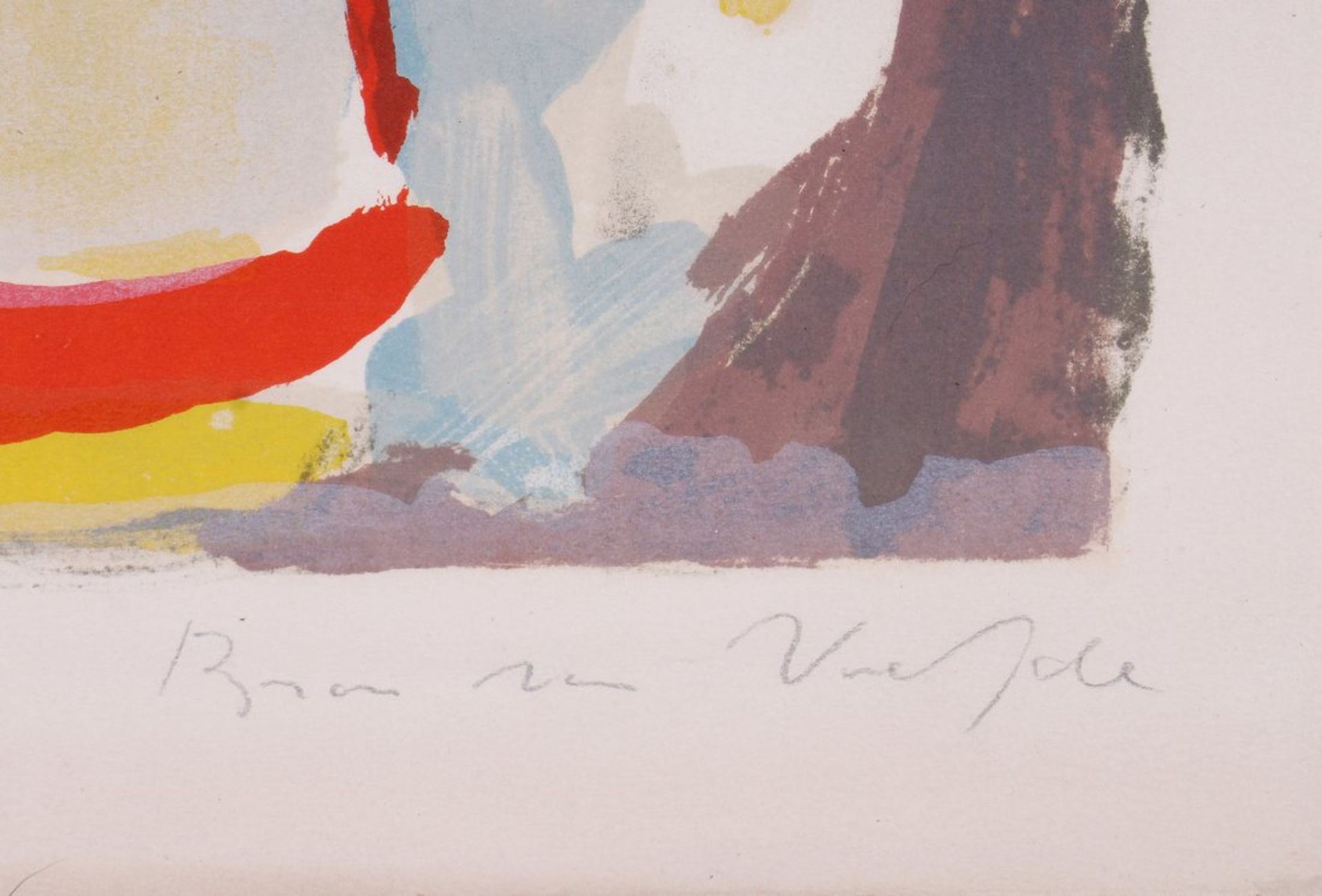 Bram van Velde (1895, Zoeterwoude - 1981, Grimaud), "Matin"  - Bild 3 aus 3