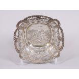 Kleine Anbietschale, 835er Silber, wohl deutsch, Anfang 20.Jh. 