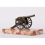 Modellkanone, wohl Frankreich, 19./20.Jh. 