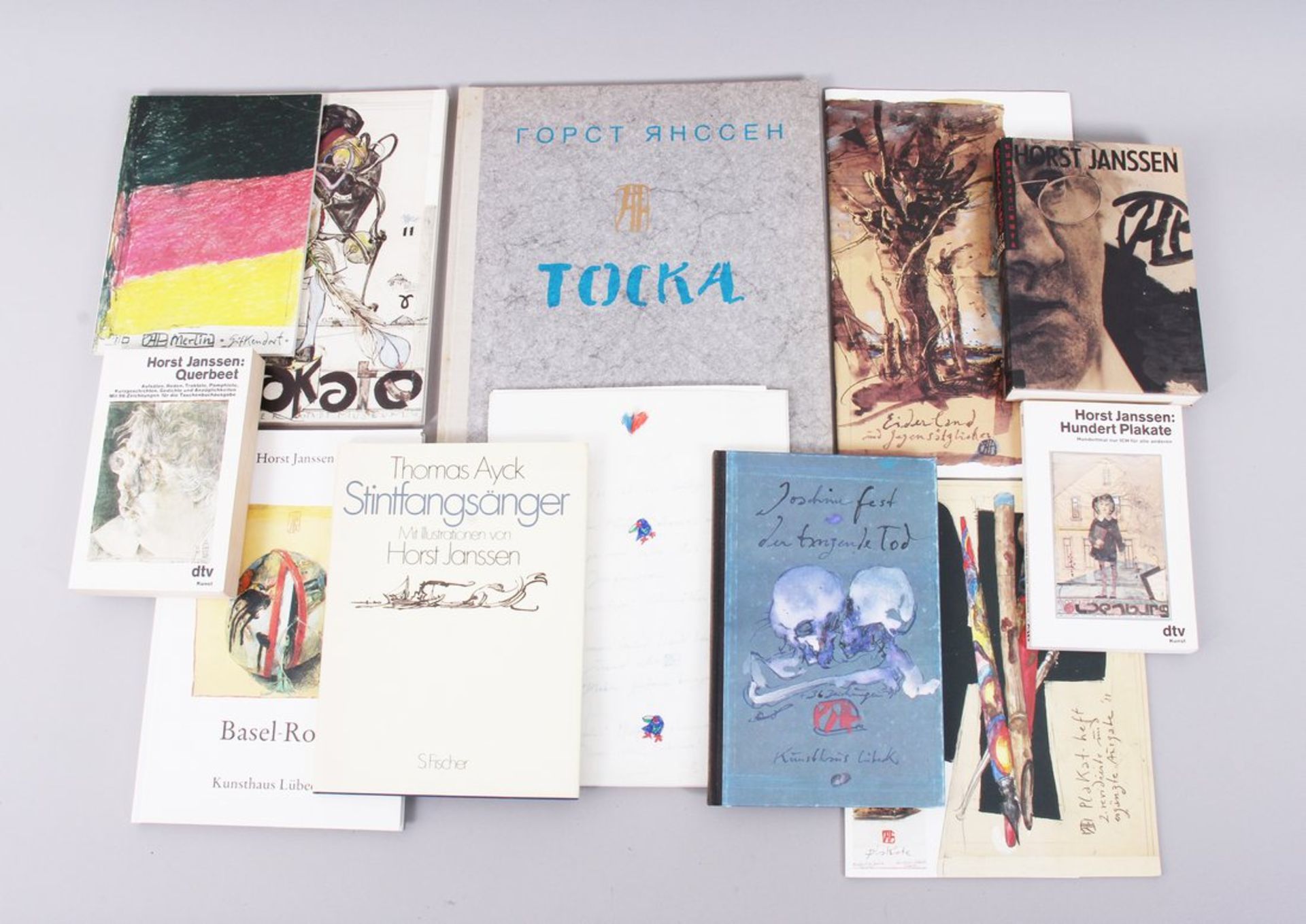 Zwölf Bücher, Horst Janssen 