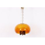 Deckenlampe, wohl Raak, Holland, 1970er Jahre 