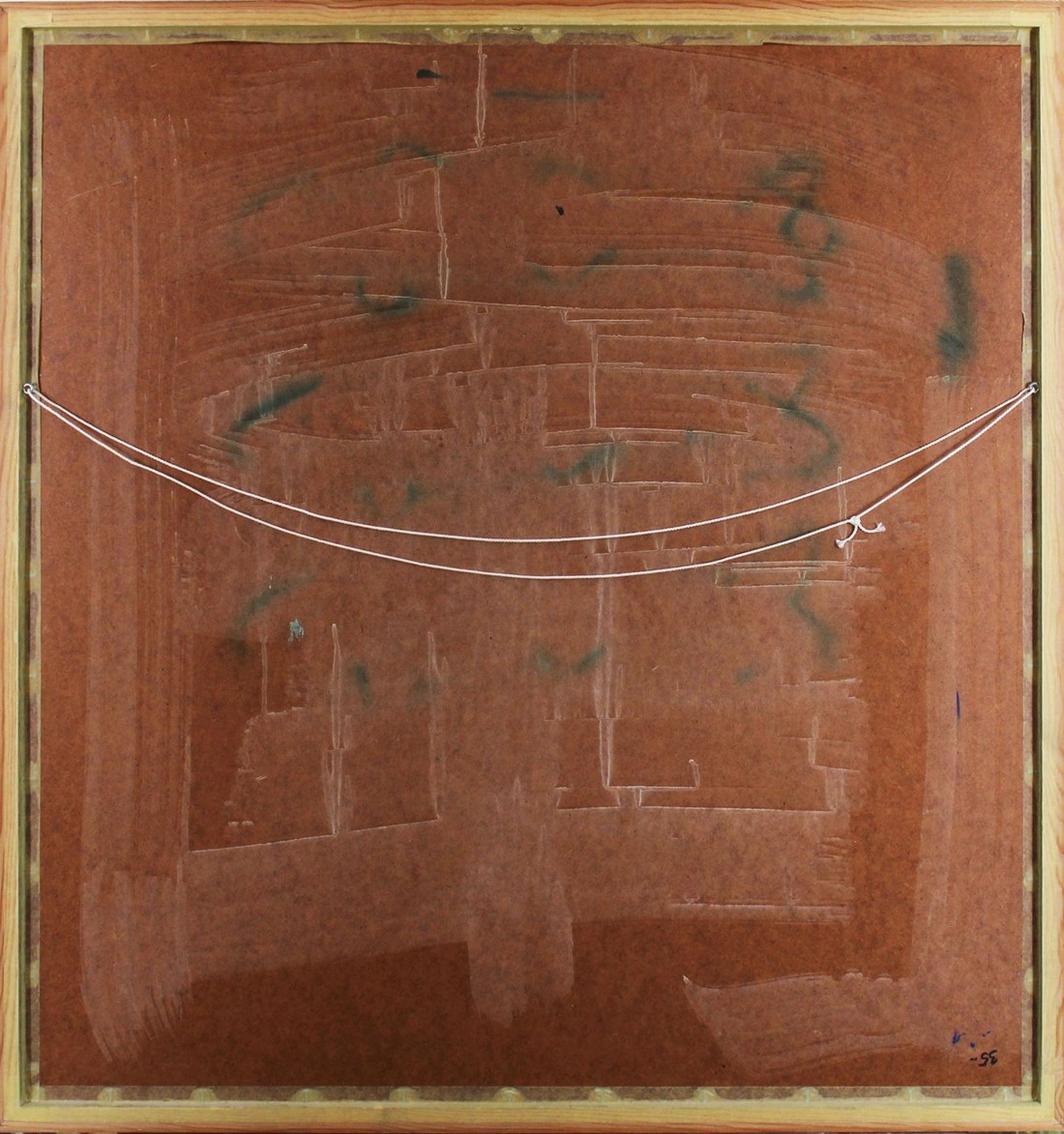 "Schlafende Frau im Sessel", 20. Jhd.  - Bild 4 aus 4
