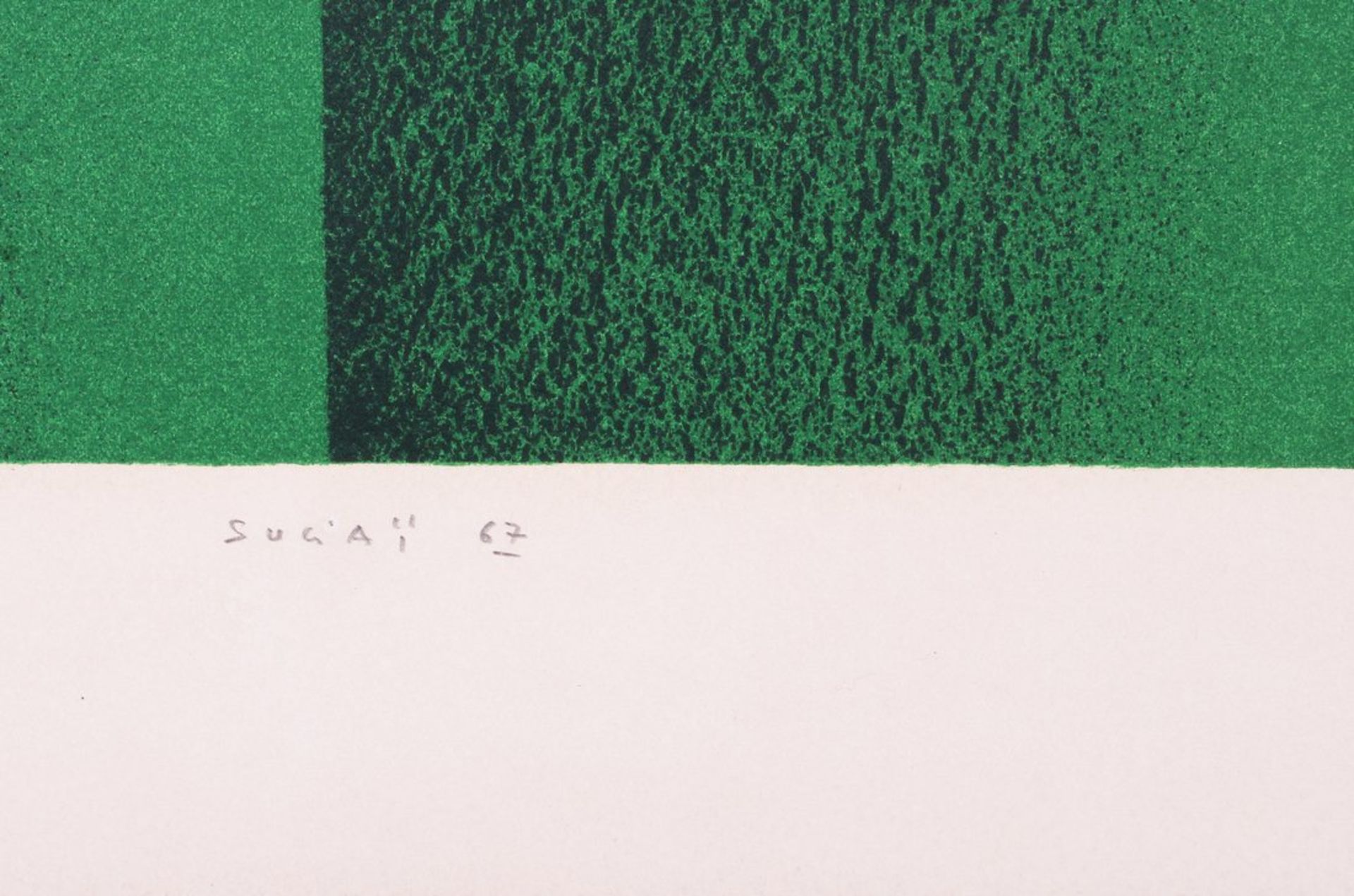 Kumi Sugai (1919, Kōbe, Japan - 1996, ebd.), "Foret au Soleil" (1967)  - Bild 2 aus 4