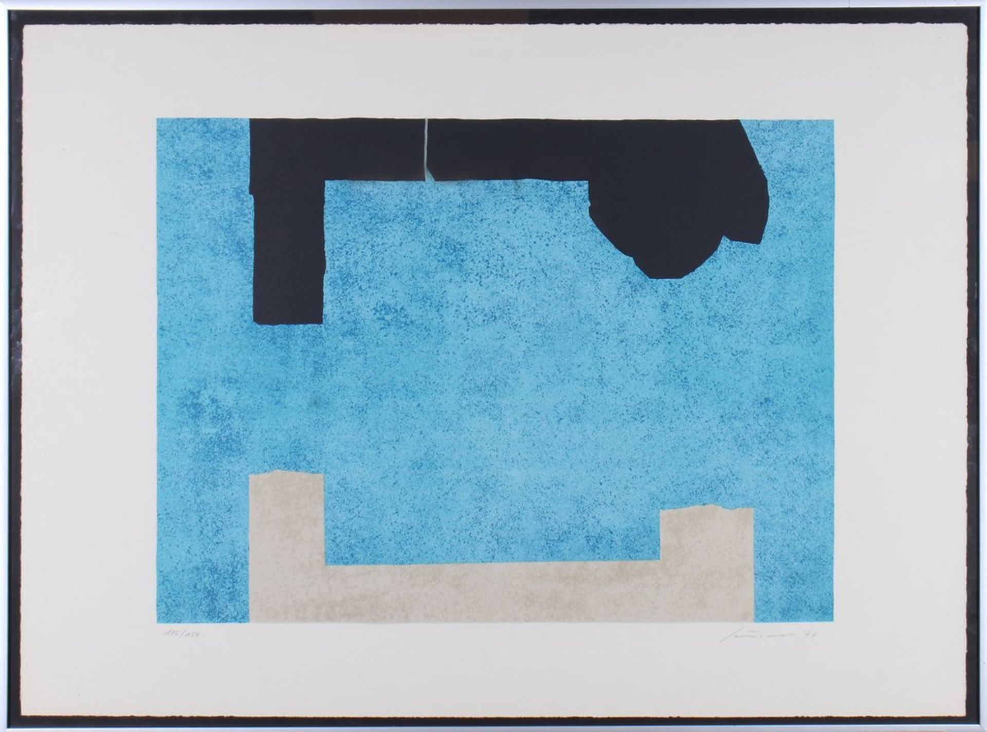 Giuseppe Santomaso (1907, Venedig - 1990, ebd.), "Fra il bianco et il nero" (1977) 