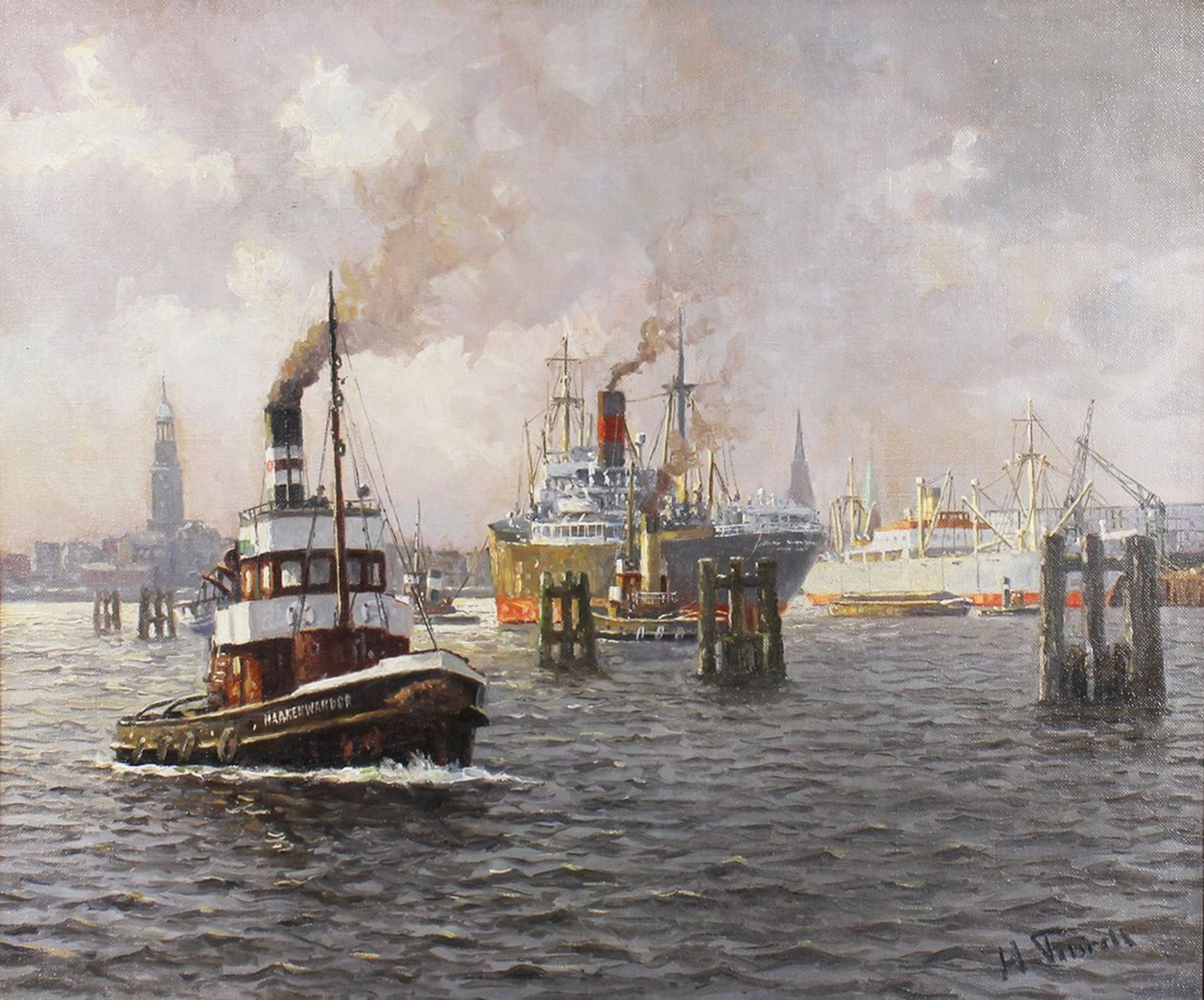 Hans Porwoll (1898, Hamburg - 1984, ebda.)  - Bild 2 aus 4