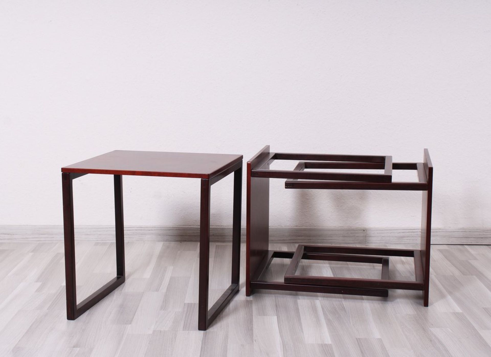 Tischsatz "VM33", Entwurf Kristiansen für Vildbjerg Møbelfabrik, Dänemark, 1960er/70er Jahre  - Bild 3 aus 5
