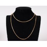 Venezianerkette, 750er Gelbgold, 20.Jh. 