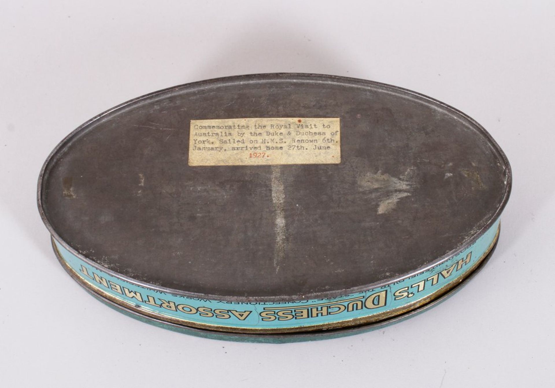 Andenken-Keksdose, Hall Brothers, Manchester, um 1922  - Bild 4 aus 4