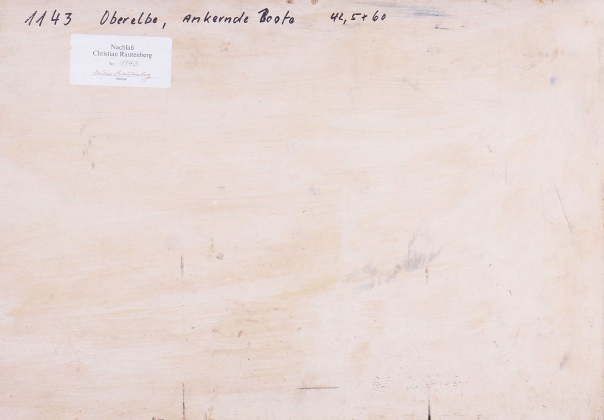 Christian Friedrich Rautenberg (1906, Hamburg - 1979, ebd.)  - Bild 2 aus 2