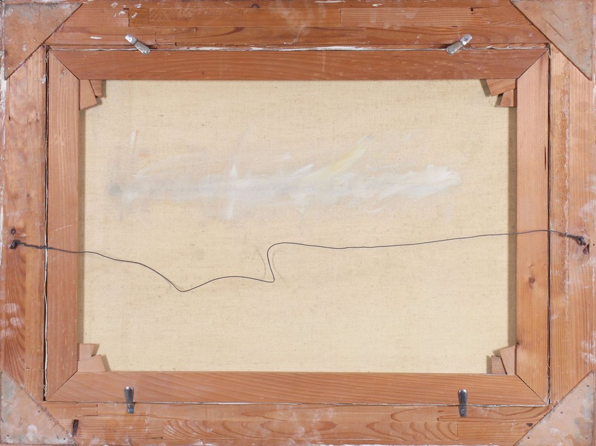 Dünenlandschaft mit startenden Schwänen, 2.H. 20. Jhd.  - Bild 4 aus 4