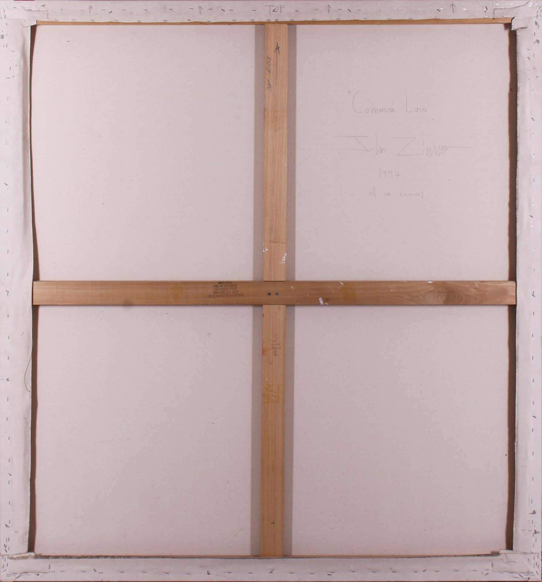 John Zinsser (geb. 1961, New York City), "Common Law", 1994  - Bild 3 aus 5