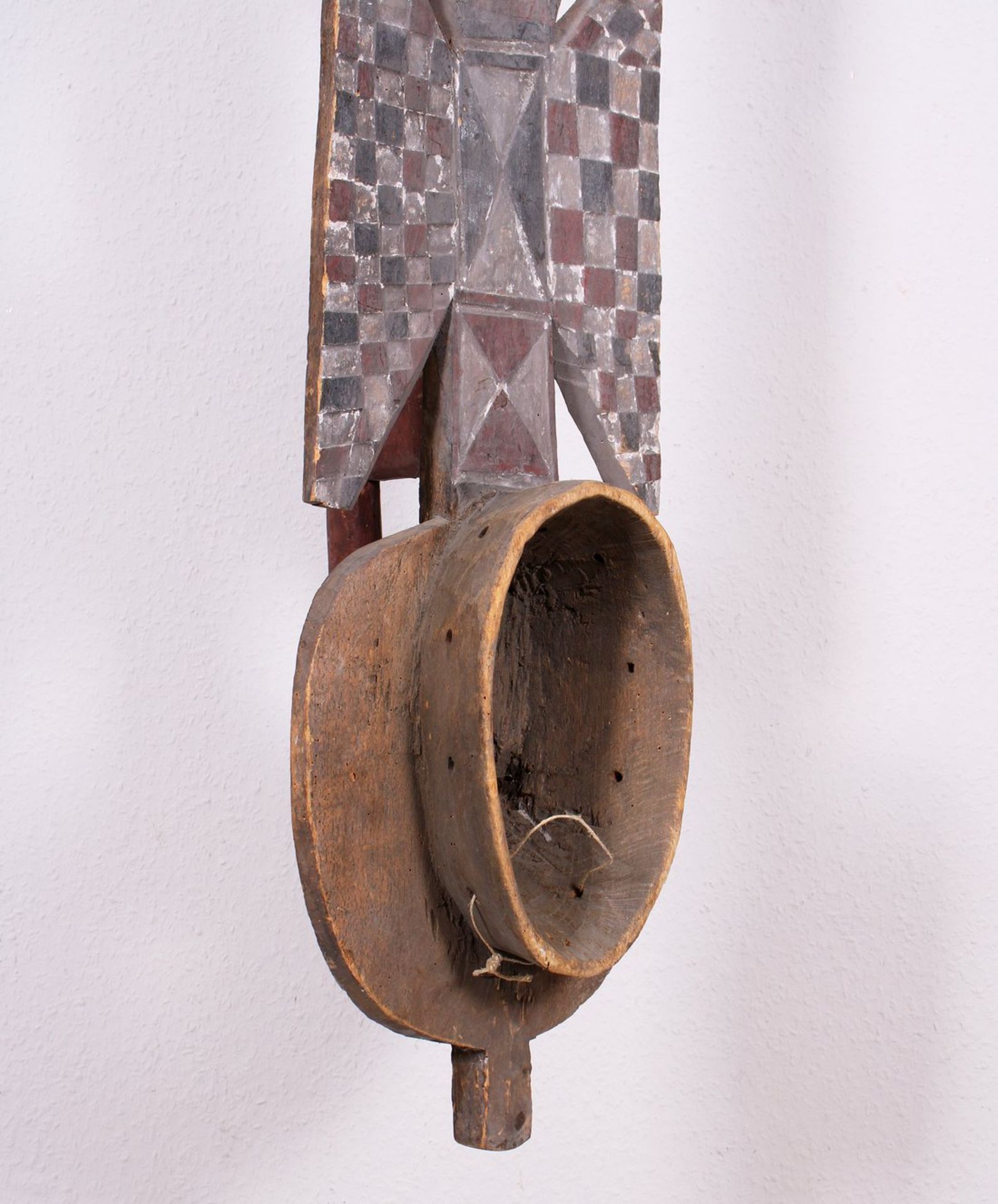 Große Brettmaske/Stelenmaske, Bwaba, Burkina Faso, wohl 1.H. 20. Jhd.  - Bild 5 aus 5