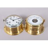 "Royal Mariner" Glasenuhr und Barometer, Schatz, 20.Jh. 