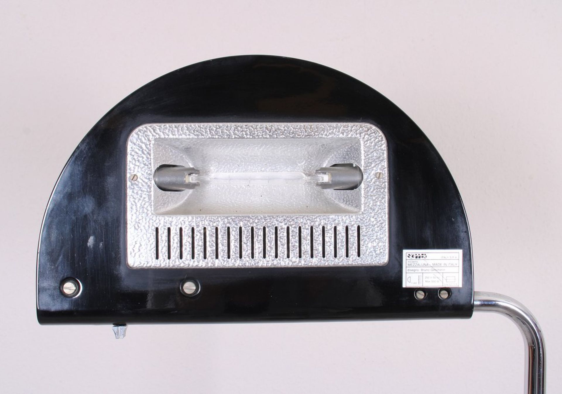 Stehlampe "Mezzaluna", Entwurf Bruno Gecchelin für Skipper & Pollux, Italien, 1970/80er Jahre  - Bild 2 aus 5