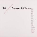 9 Grafiken aus "70 German Art Today", Galerie Müller, Köln, 1970 
