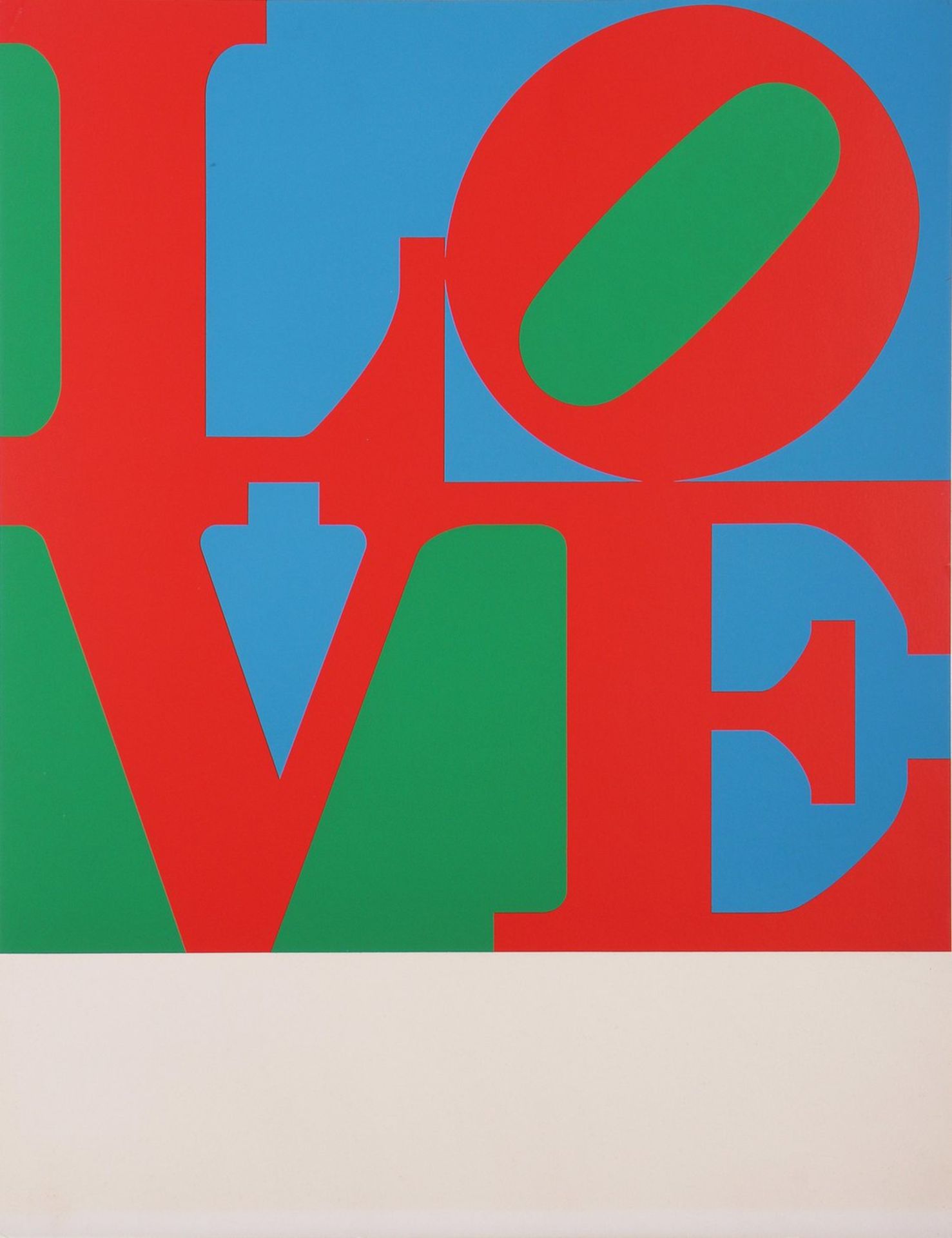 Robert Indiana (1928, New Castle, Indiana - 2018, Vinalhaven, Maine), "The Great Love Wall" (1968)  - Bild 4 aus 8
